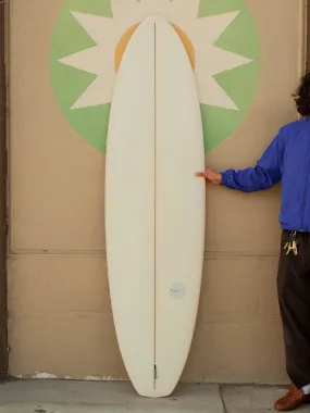 6'6 Radio Diamond Tail - Cream