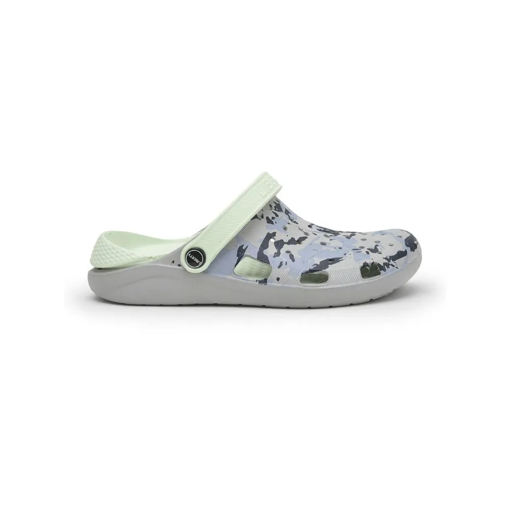 A-HA Grey Casual Slingback Clogs For Men LPMXT-811 By Liberty