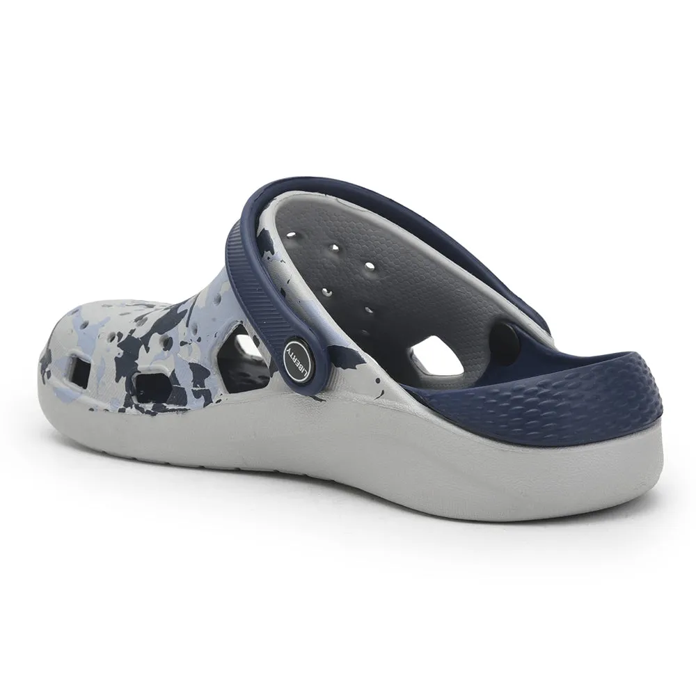 A-HA Navy Blue Casual Slingback Clogs For Men LPMXT-811 By Liberty