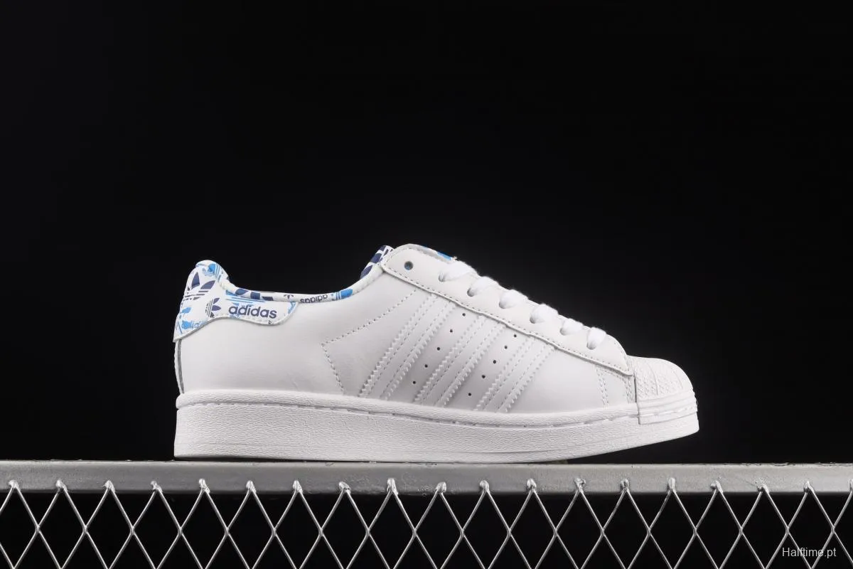 Adidas Originals Superstar HO0186 shell head classic leisure board shoes