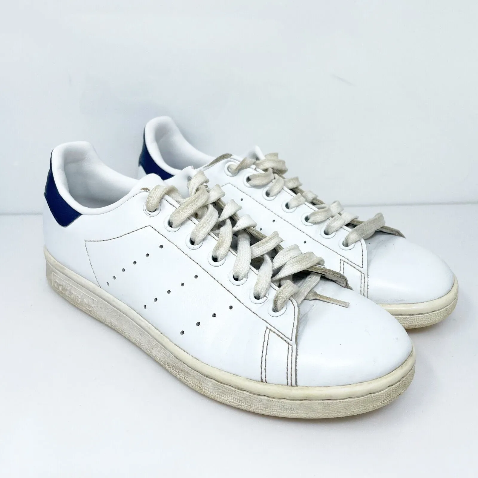 Adidas Womens Stan Smith Q47224 White Casual Shoes Sneakers Size 7