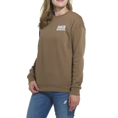 Adult 218 Clothing WoNorth Dakota Campfire Crewneck Sweatshirt