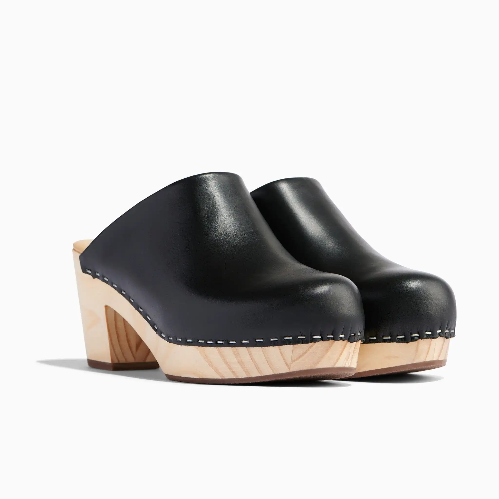 All-Day Heeled Clog Black