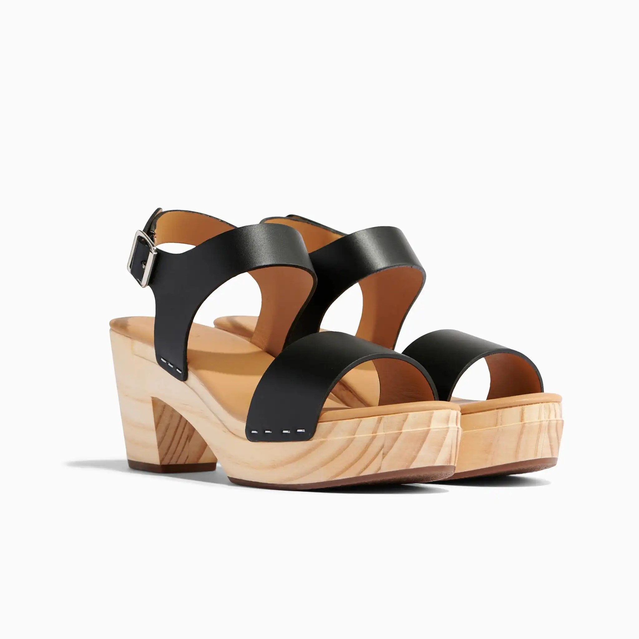 All-Day Open Toe Clog Black