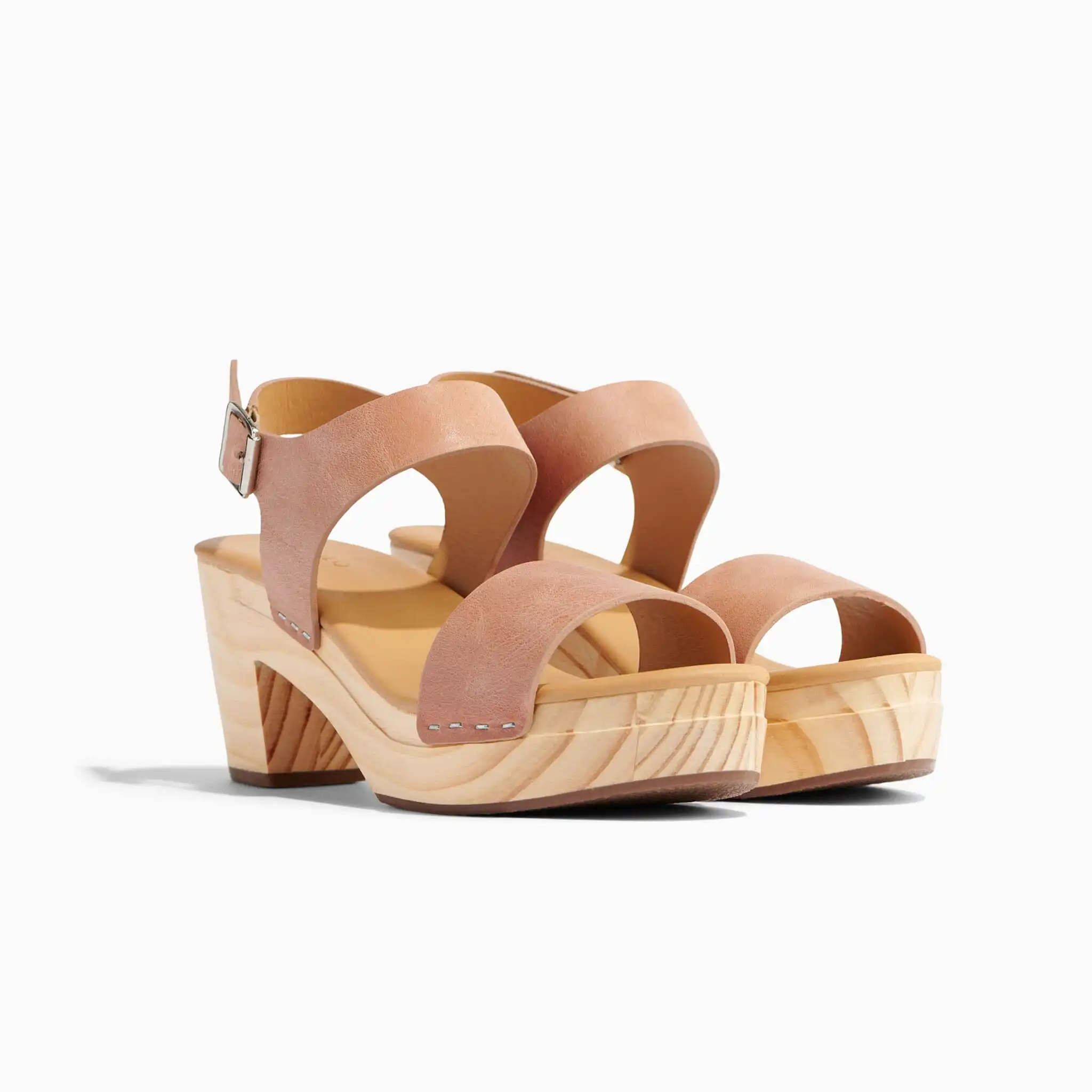 All-Day Open Toe Clog Desert Rose