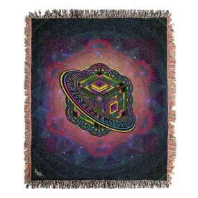 ALTERED PERSPECTIVE WOVEN  BLANKET