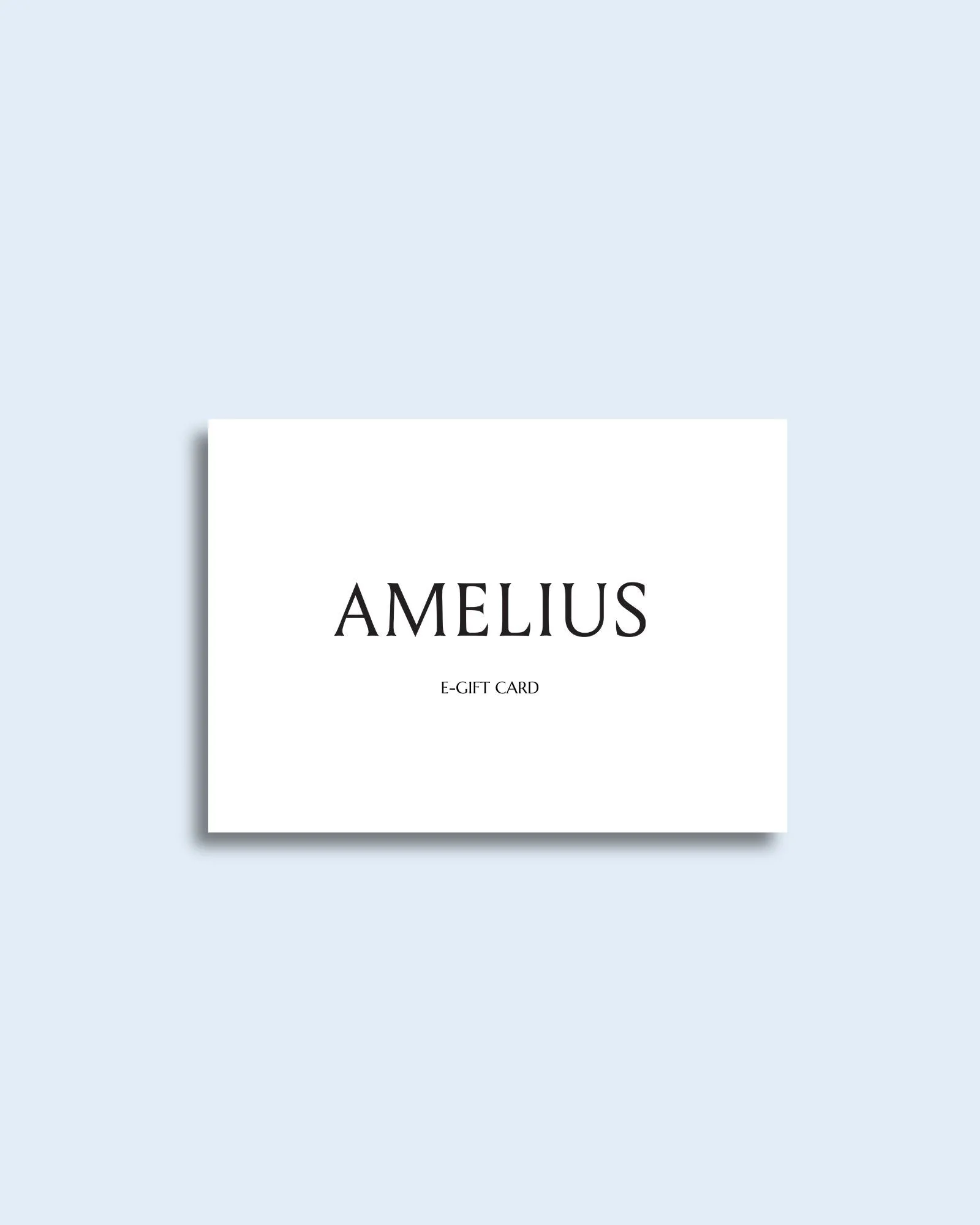 Amelius Gift Card