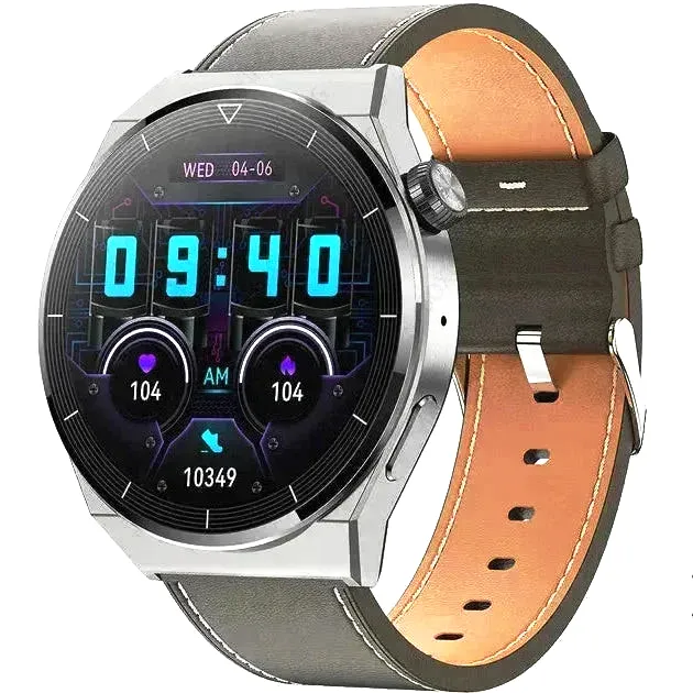 AMOLED 390*390 HD Screen Heart Rate Bluetooth Call Waterproof Smartwatch