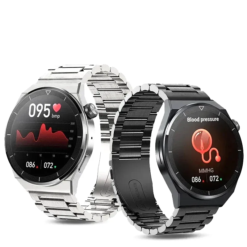 AMOLED 390*390 HD Screen Heart Rate Bluetooth Call Waterproof Smartwatch