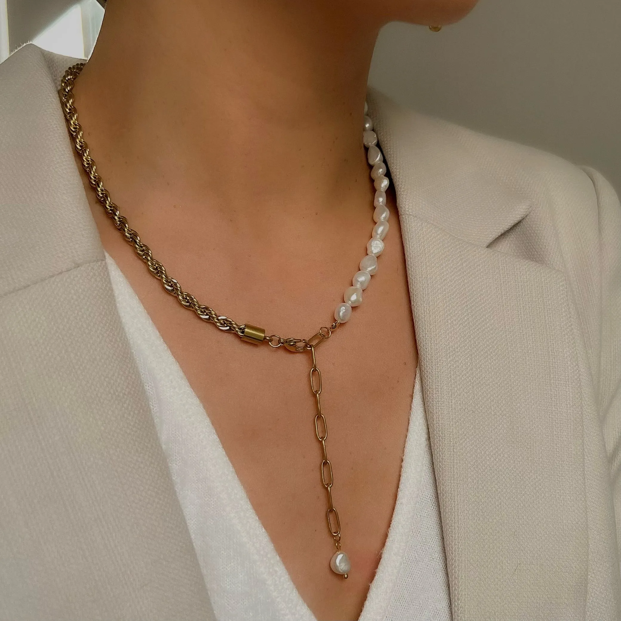 Ashlyn Freshwater Pearl Necklace