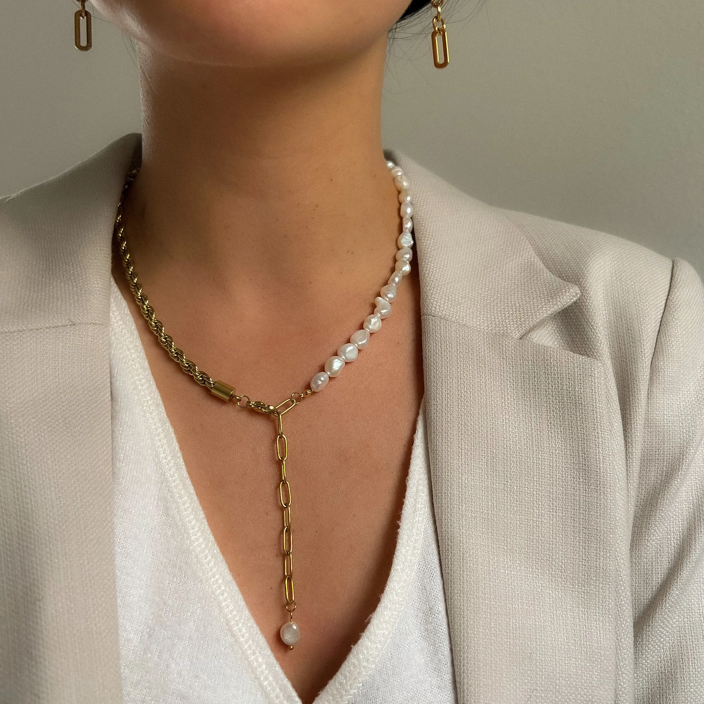 Ashlyn Freshwater Pearl Necklace