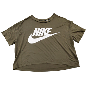 Athletic Top Short Sleeve By Nike Apparel  Size: M