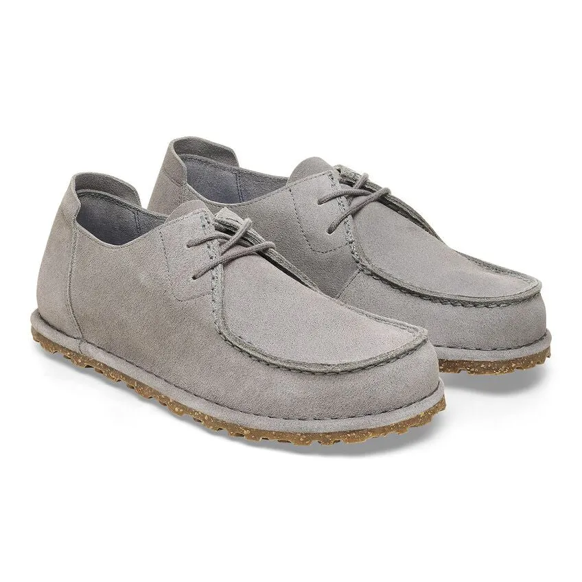 BIRKENSTOCK | SANDALIAS MUJER | UTTI LACE SUEDE LEATHER WHALE GRAY | GRIS