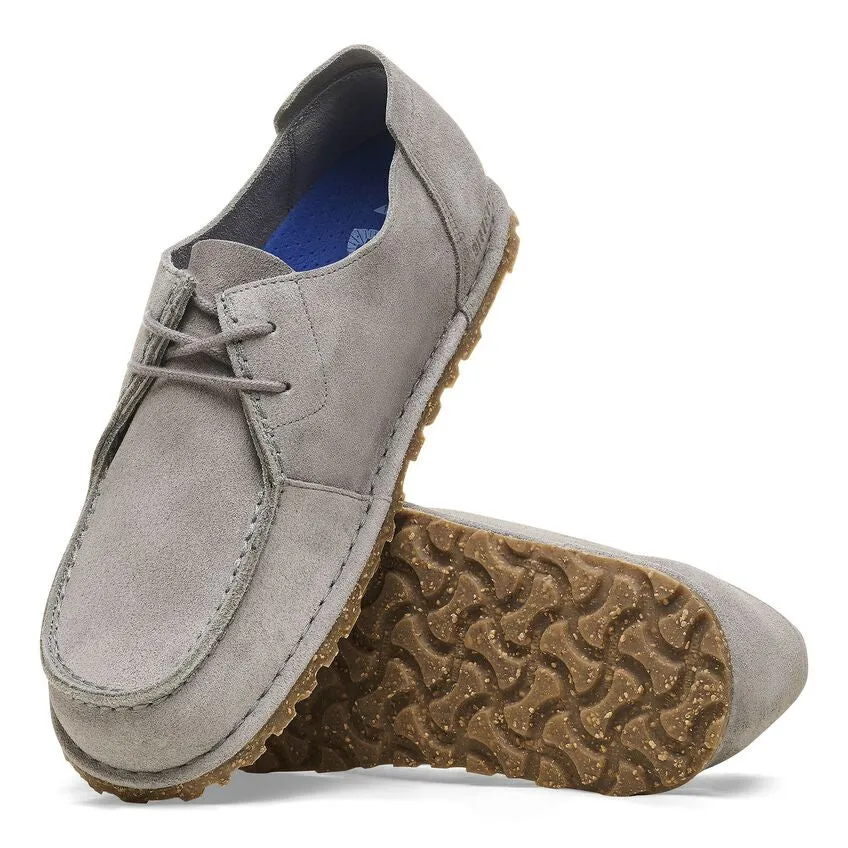 BIRKENSTOCK | SANDALIAS MUJER | UTTI LACE SUEDE LEATHER WHALE GRAY | GRIS