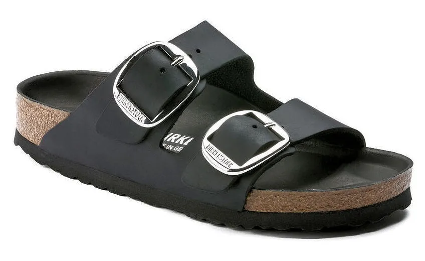 Birkenstock Arizona Big Buckle Oiled Leather Black