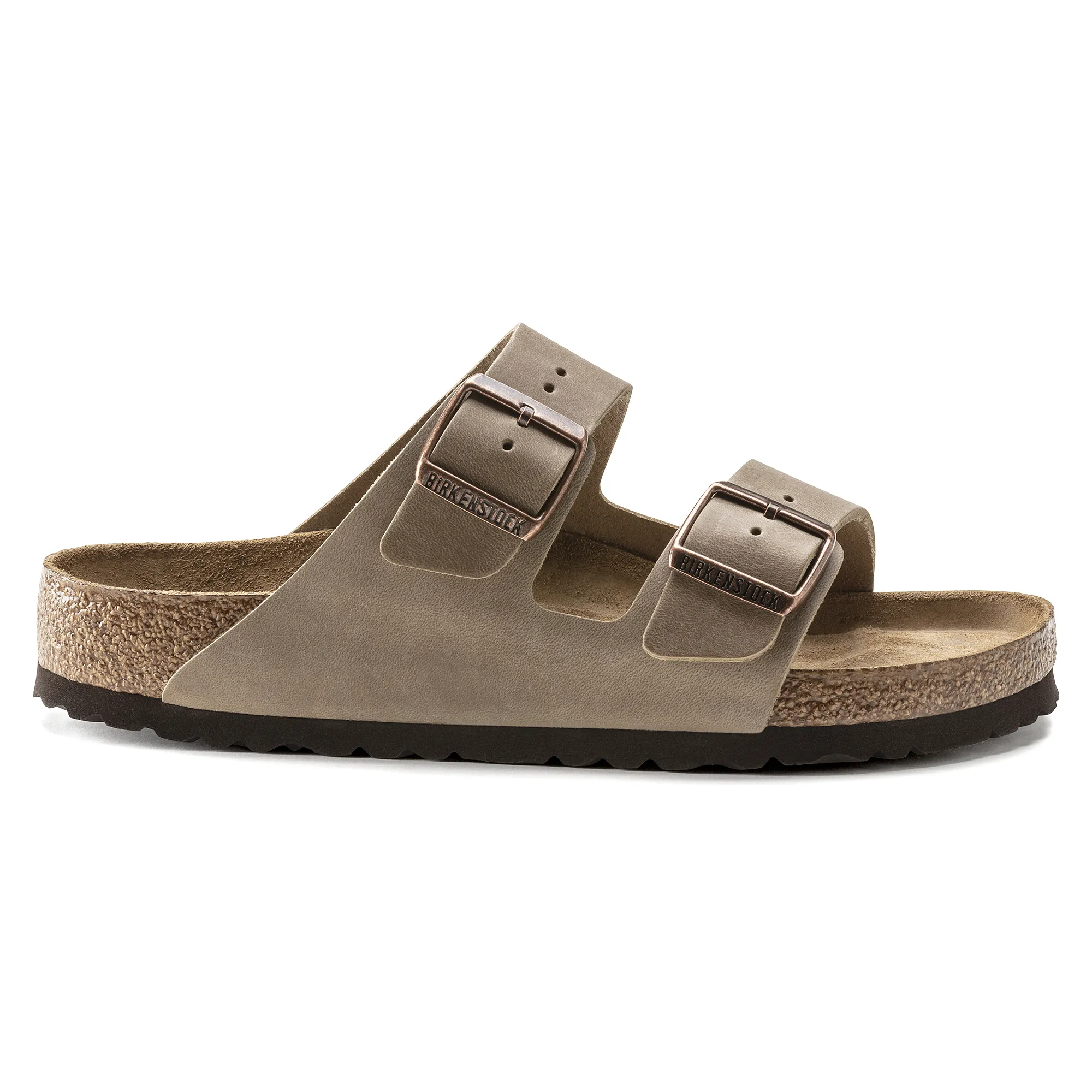 Birkenstock Arizona Soft Footbed Oiled Leather: Tobacco Brown 