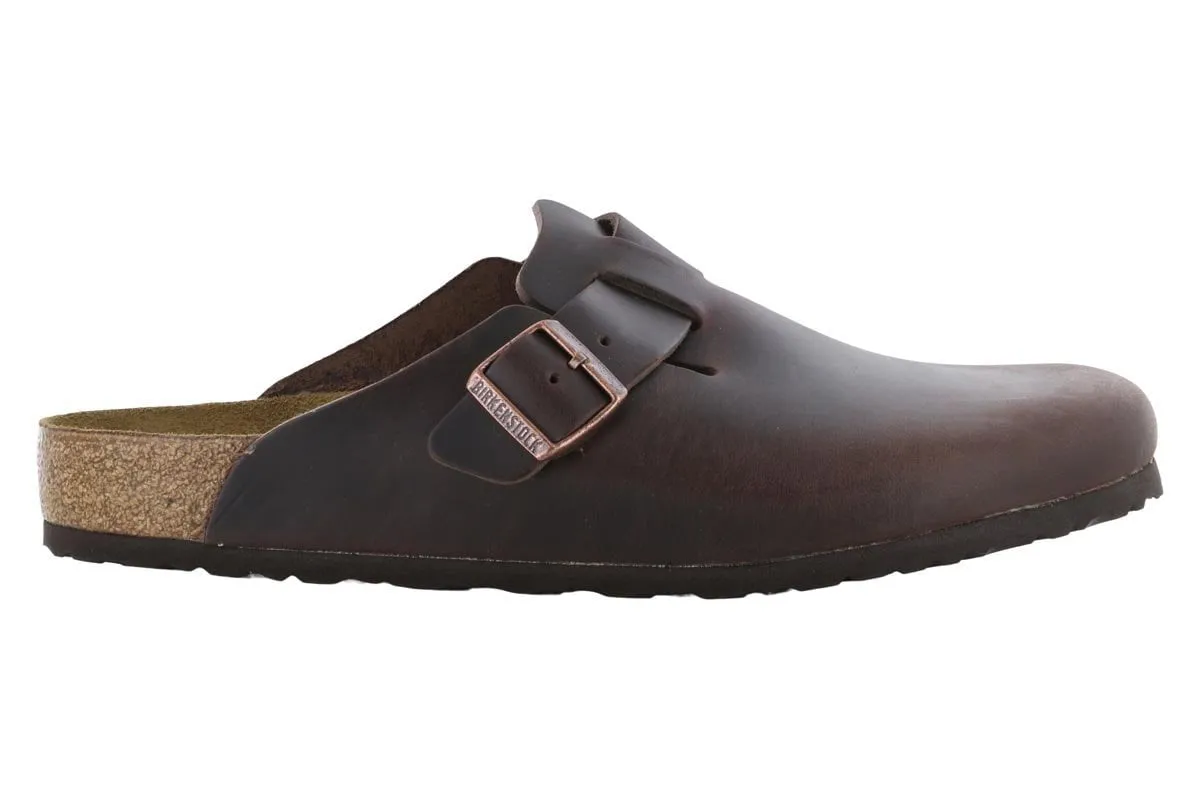 Birkenstock Boston Oiled Leather Habana