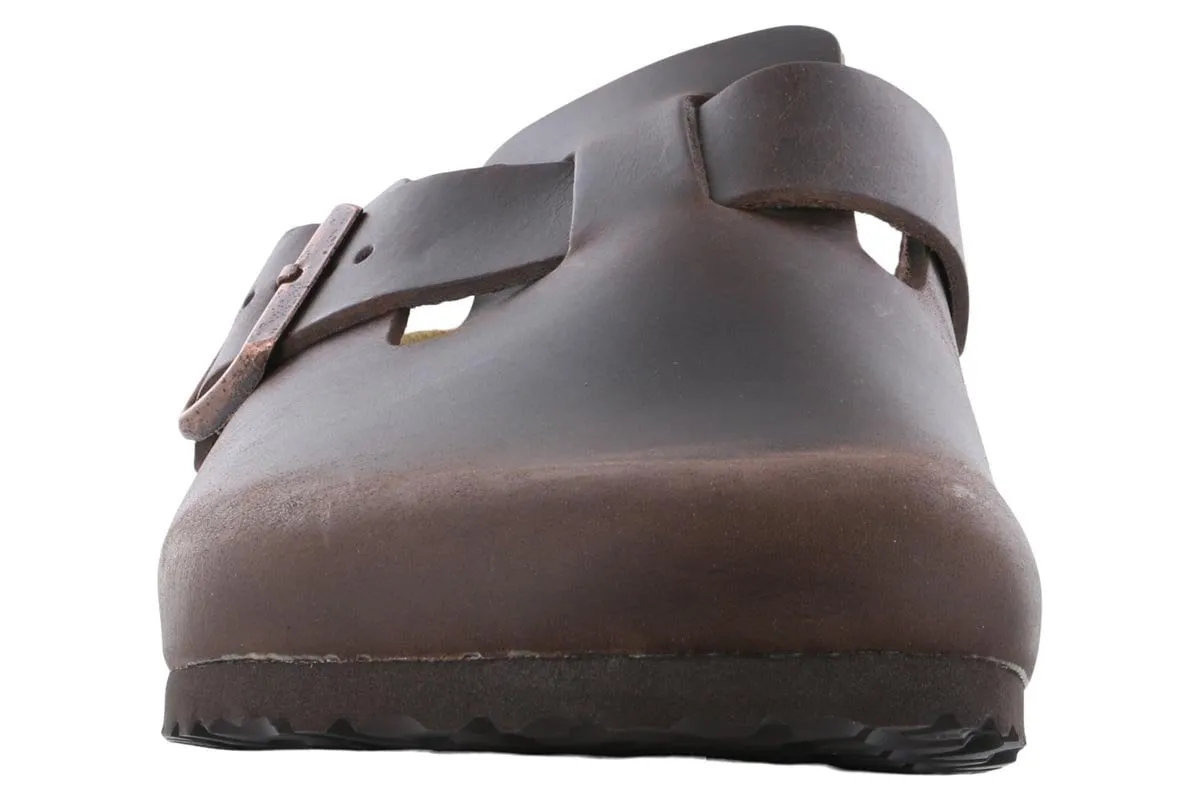 Birkenstock Boston Oiled Leather Habana