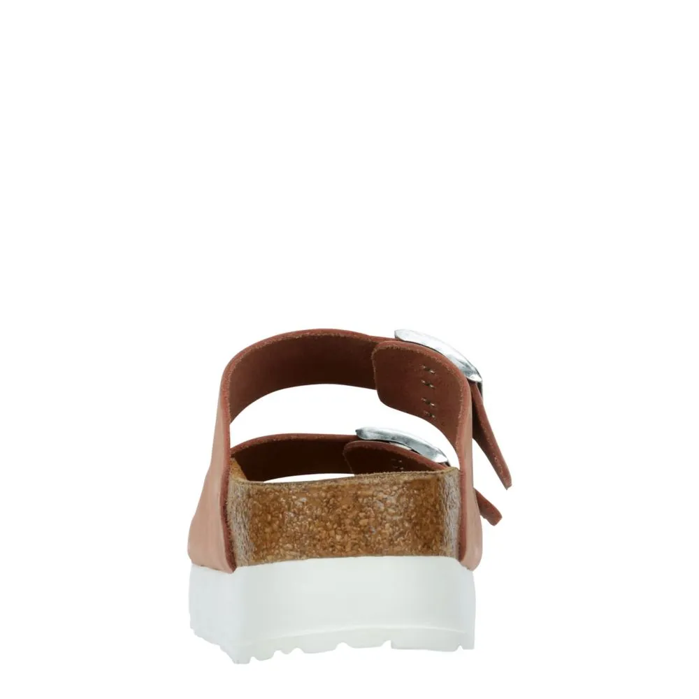 BIRKENSTOCK  WOMENS ARIZONA PLATFORM FLEX SANDAL BY PAPILLIO