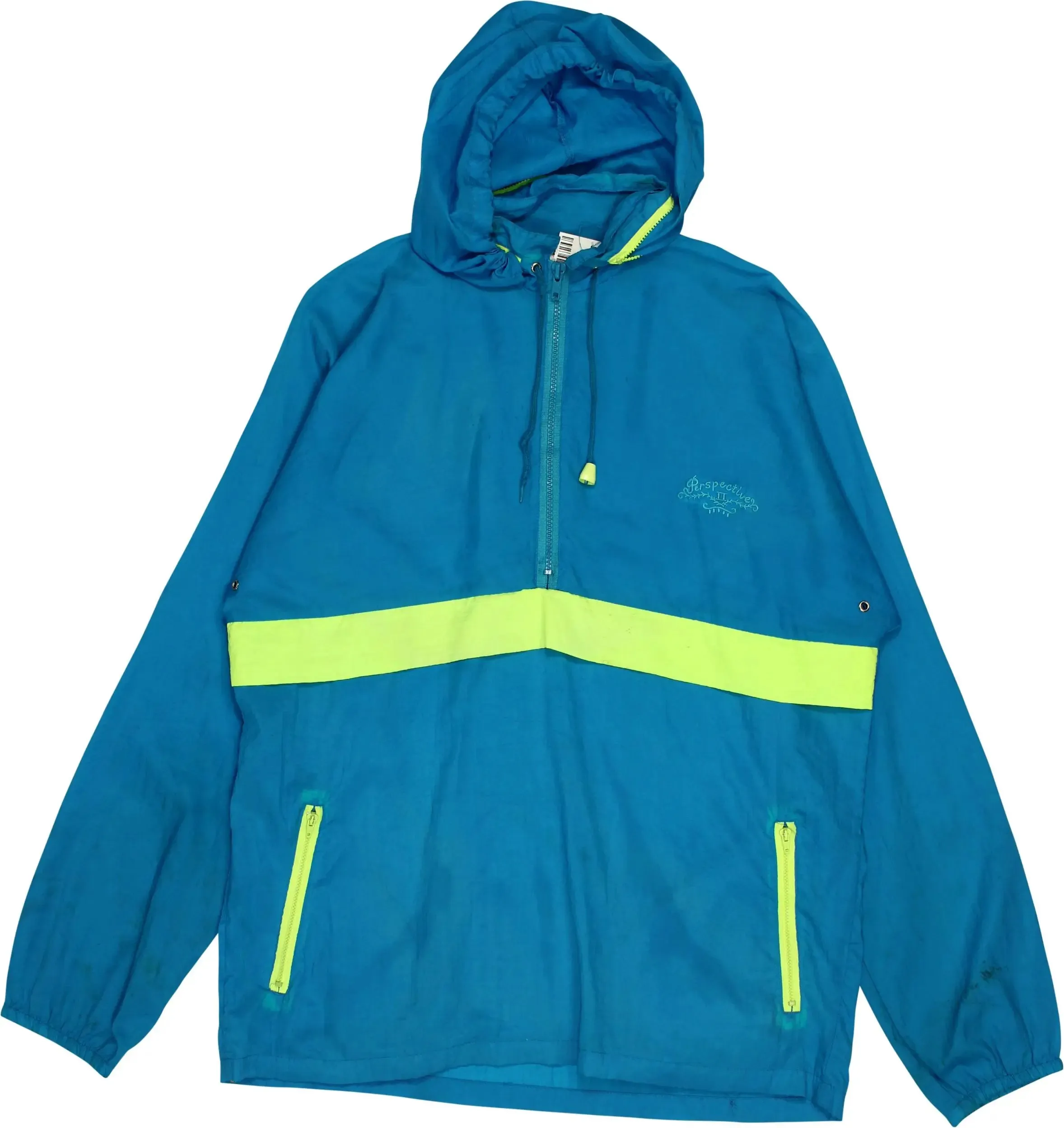 Bright Blue Windbreaker | ThriftTale