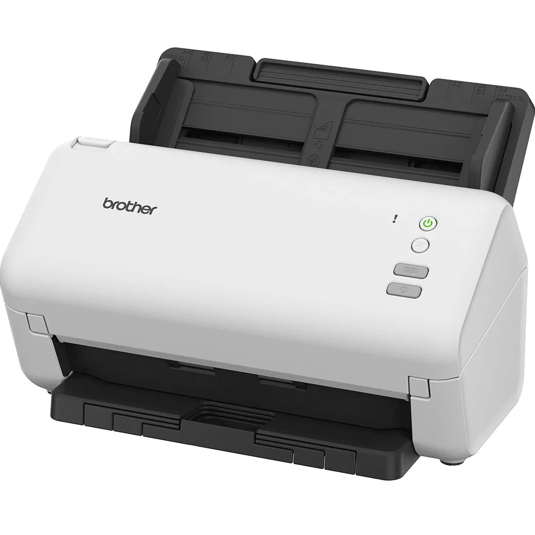 Brother ADS-3100 Desktop Document Scanner White and Black