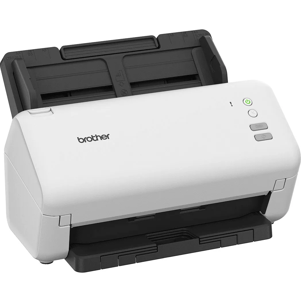 Brother ADS-3100 Desktop Document Scanner White and Black