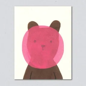 Buggelgum Bear Card