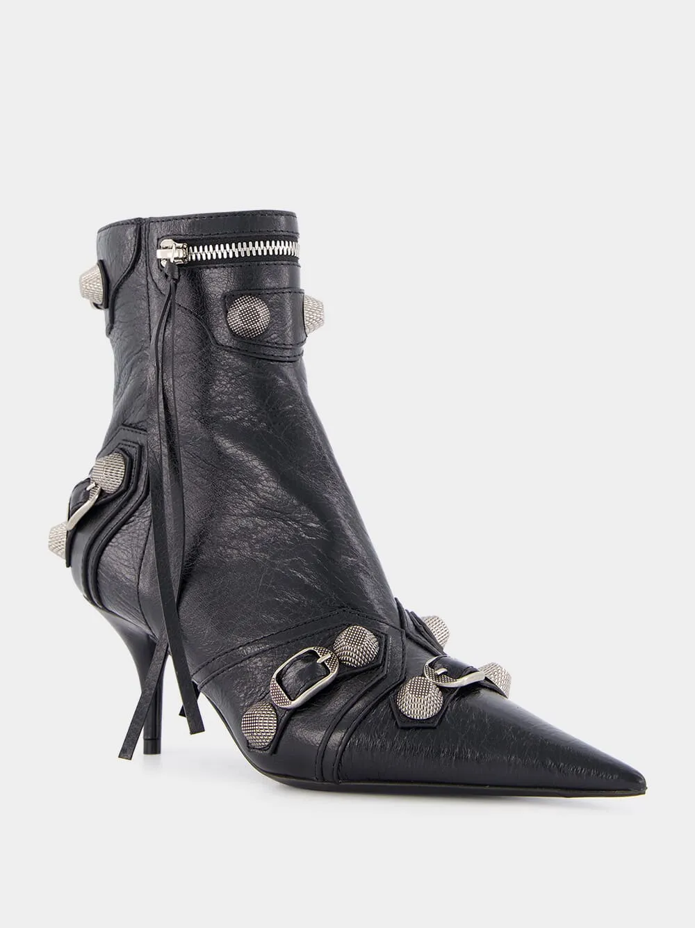 Cagole Buckle-Detail Ankle 70mm Boots