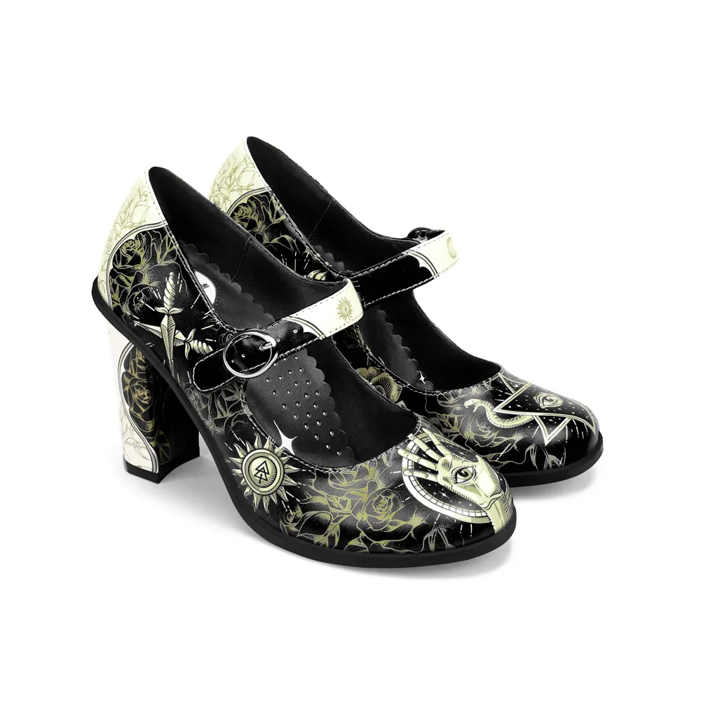 Chocolaticas® High Heels Esoteric Women's Mary Jane Pump