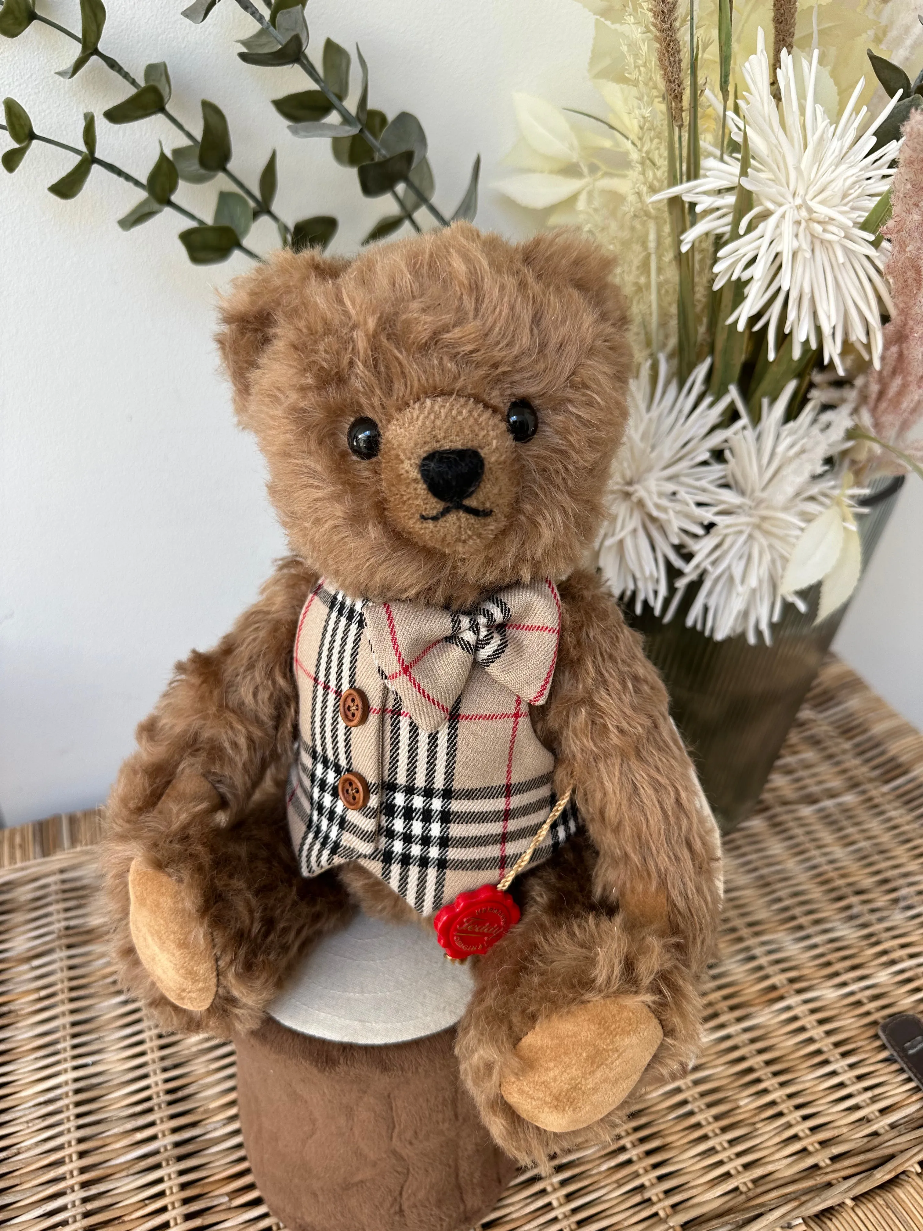 Chuck Teddy Hermann Limited Edition Mohair Teddy Bear No 22