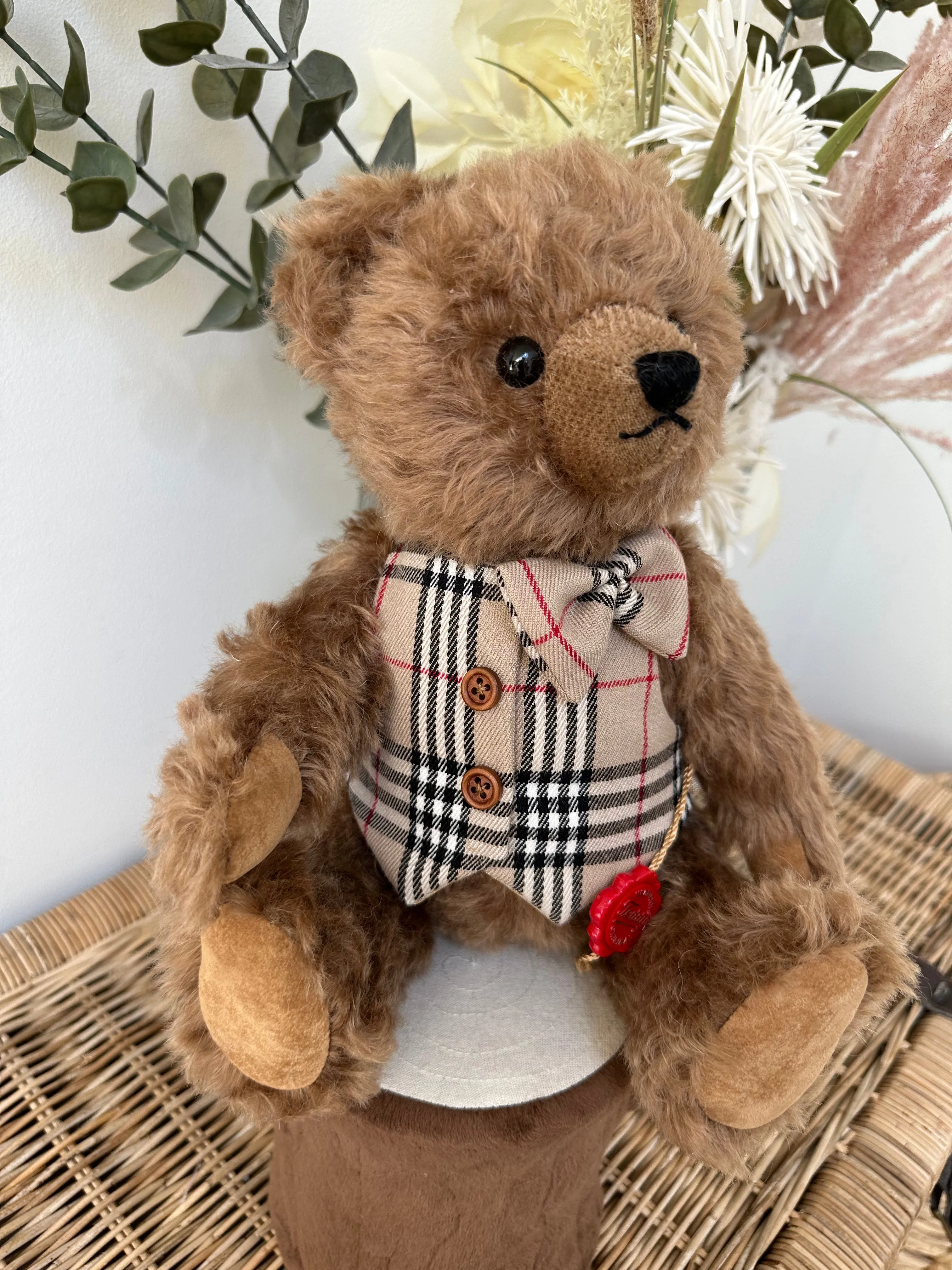 Chuck Teddy Hermann Limited Edition Mohair Teddy Bear No 22