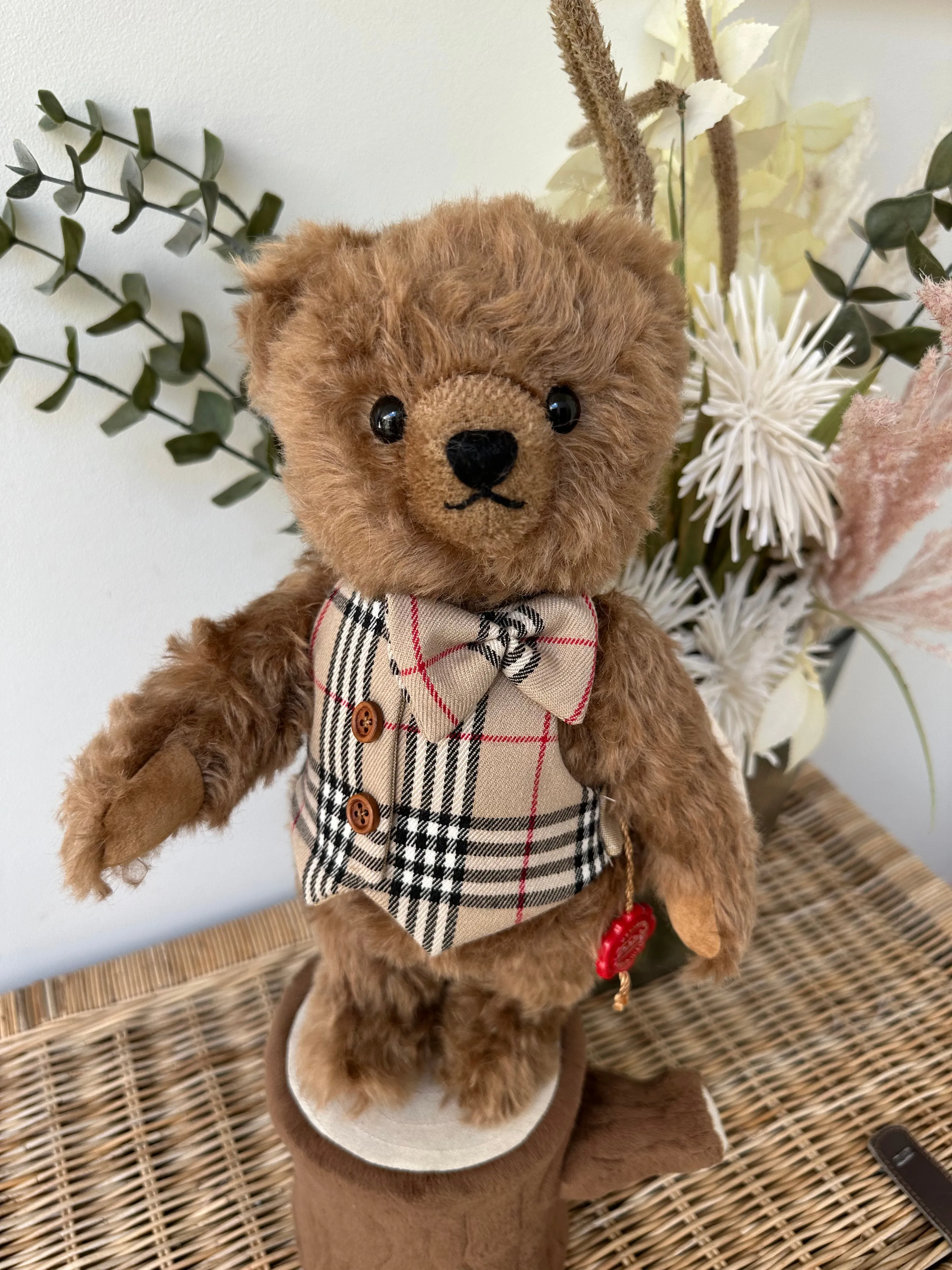 Chuck Teddy Hermann Limited Edition Mohair Teddy Bear No 22