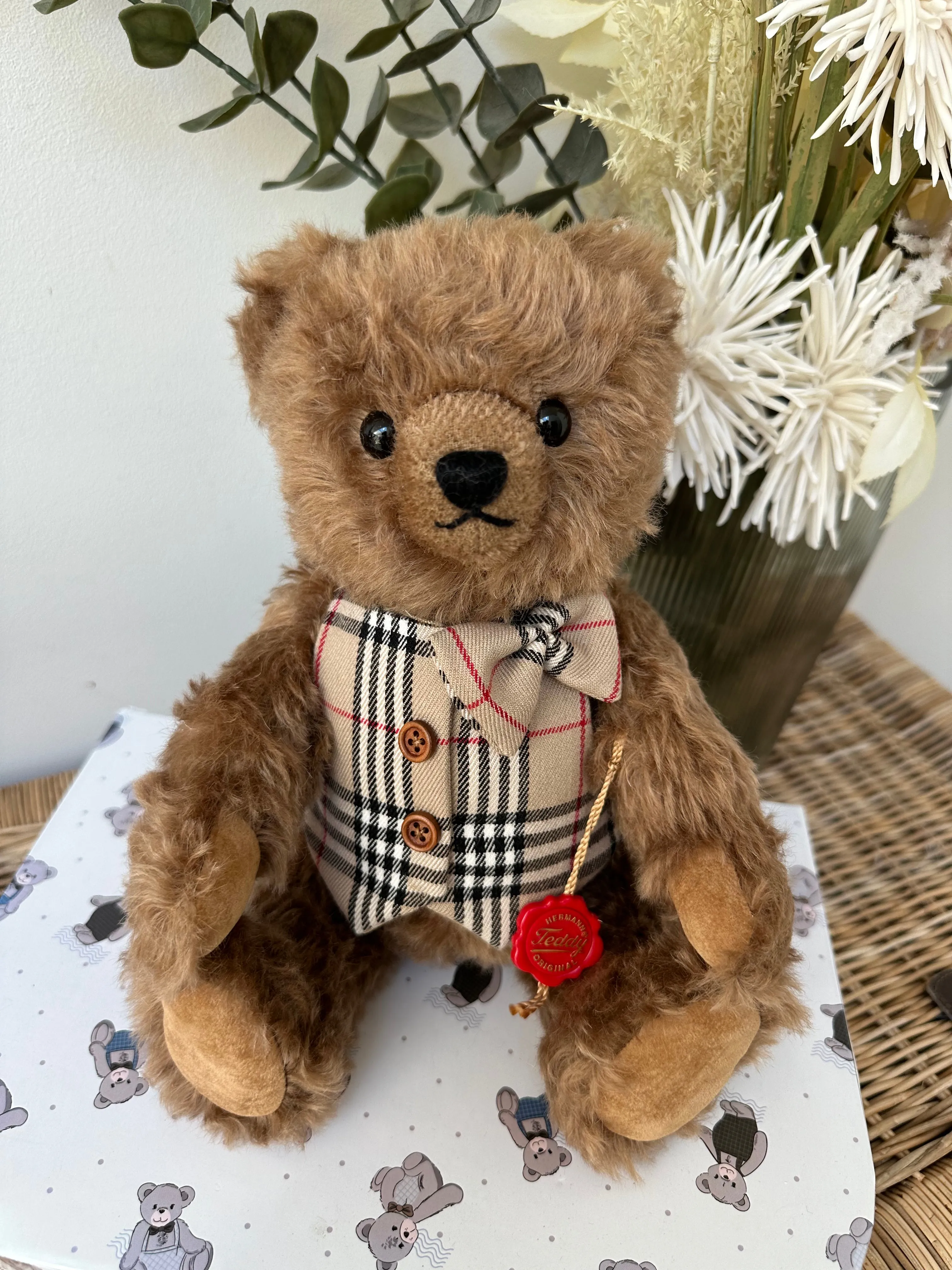 Chuck Teddy Hermann Limited Edition Mohair Teddy Bear No 22