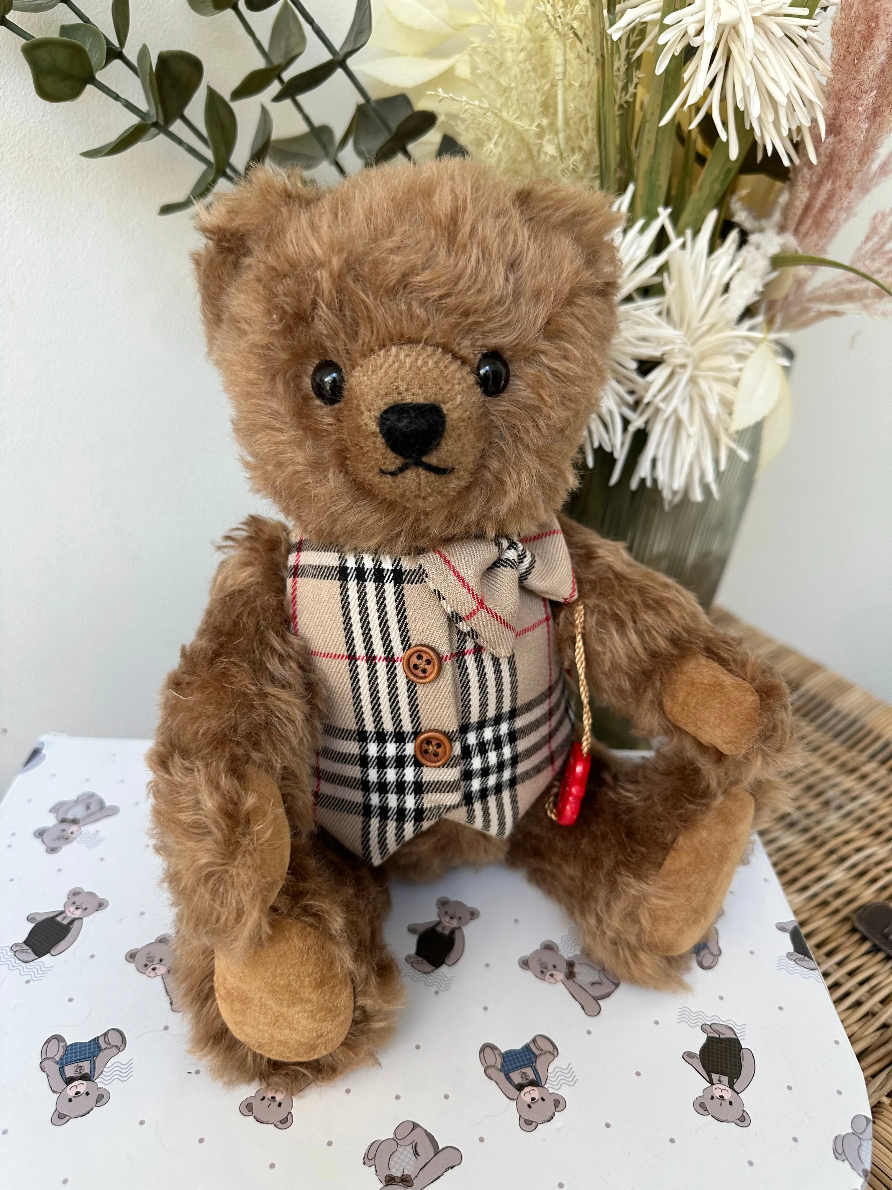 Chuck Teddy Hermann Limited Edition Mohair Teddy Bear No 22