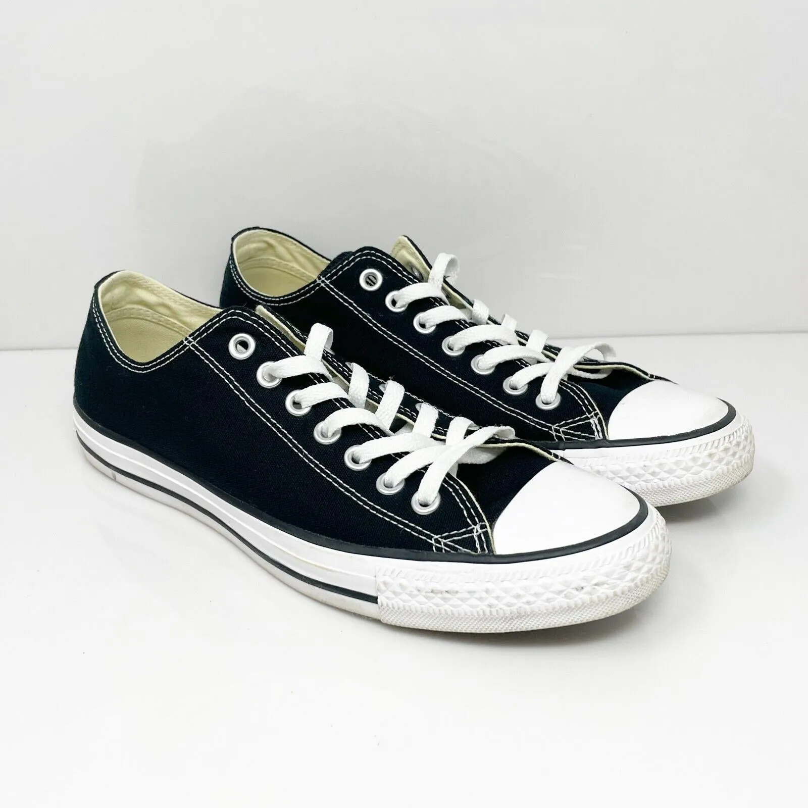 Converse Unisex CT All Star Ox M9166 Black Casual Shoes Sneakers Size M 9 W 11