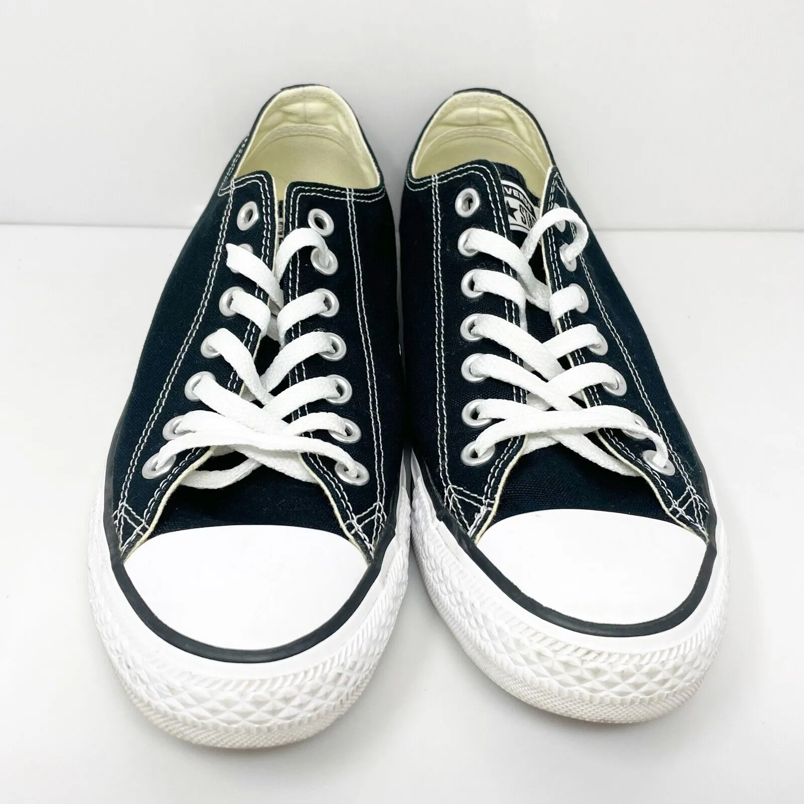 Converse Unisex CT All Star Ox M9166 Black Casual Shoes Sneakers Size M 9 W 11