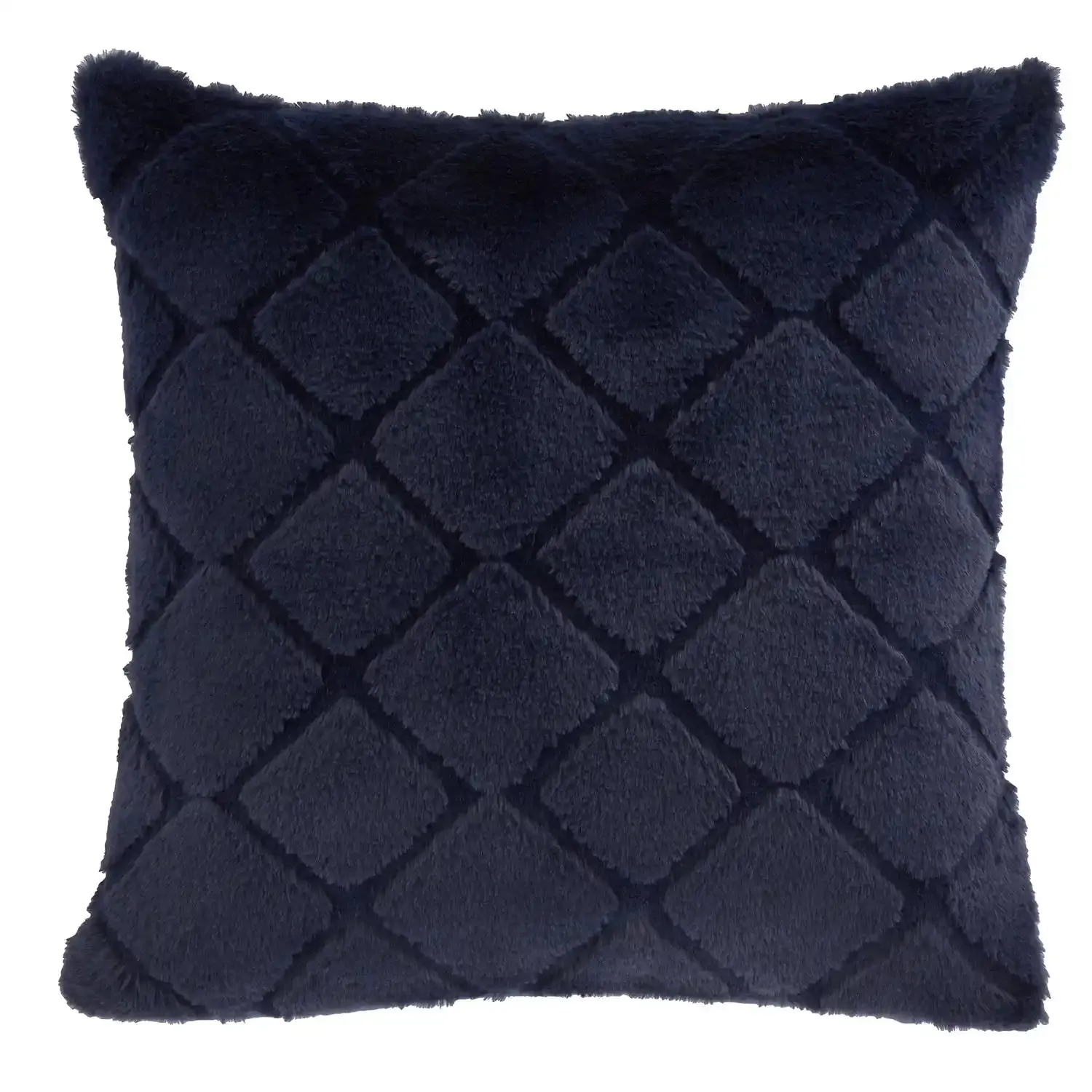 Cosy Diamond Cushion X43 - Navy