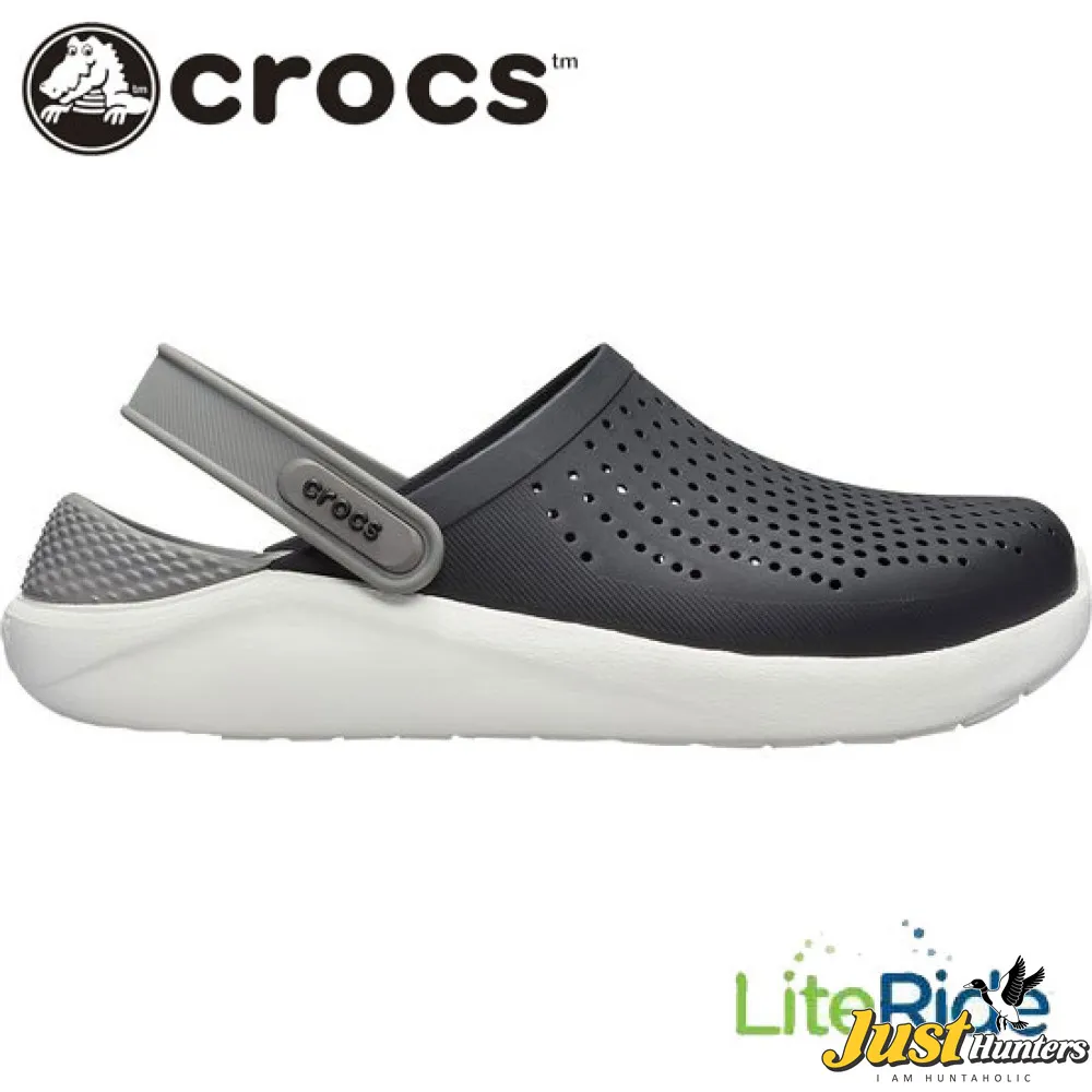 Crocs LiteRide Clogs Black and White