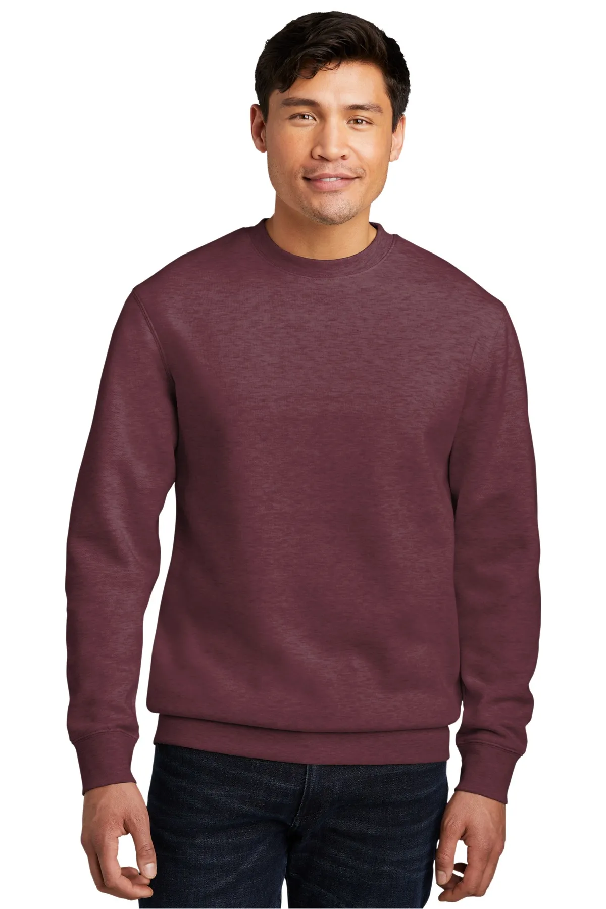 District Clothing DT6104 District   V.I.T.  Fleece Crew SKU: DT6104