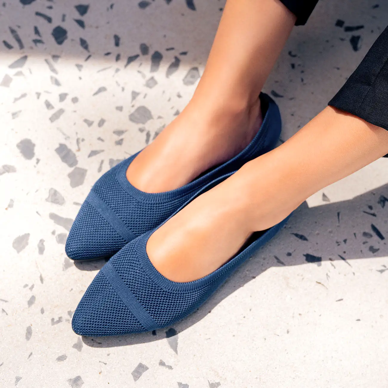 Eco Pointed Ballerina Flats 2.0