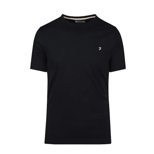 Farah Eddie SS T-shirt - True Navy - Farah Clothing at Baillies