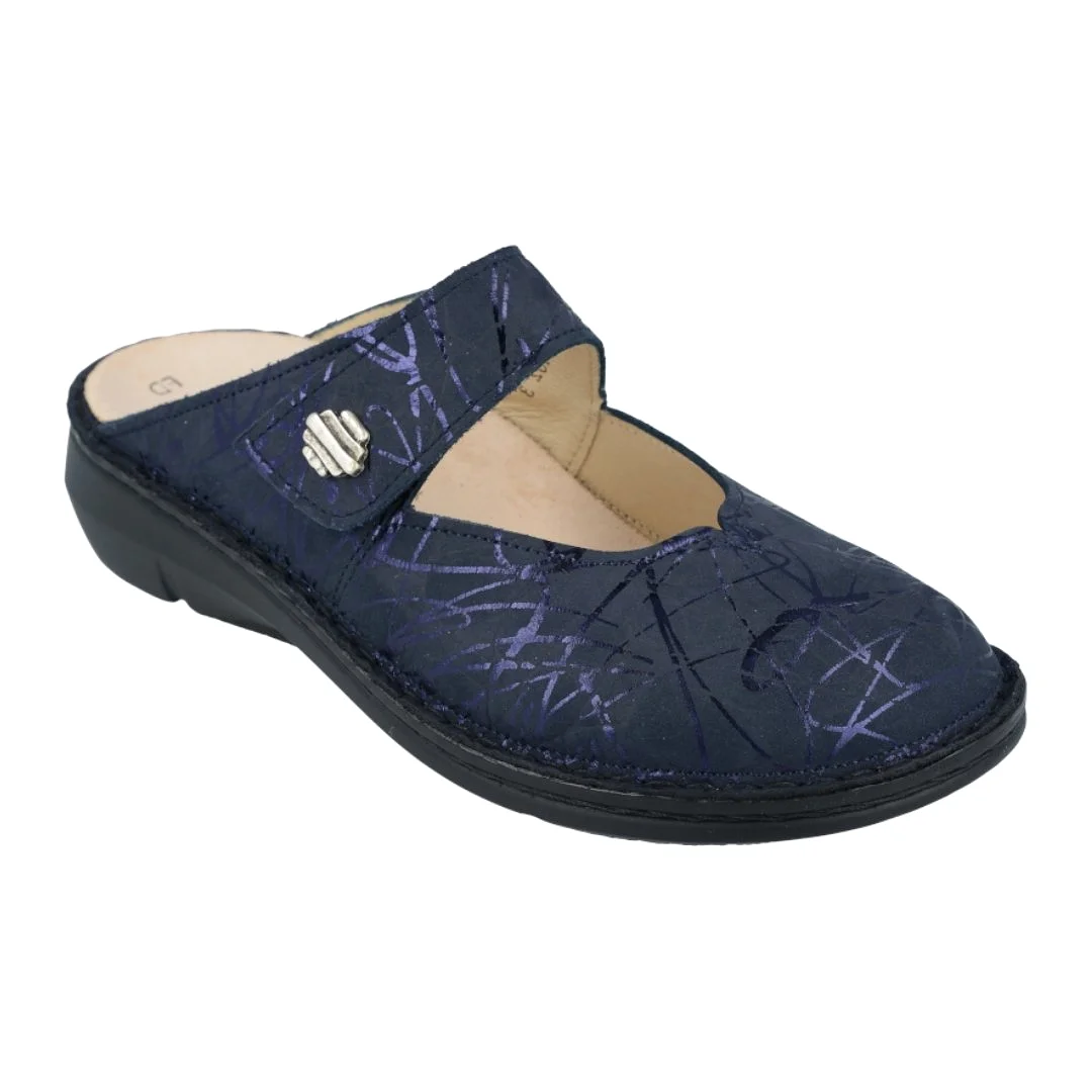 Finn Comfort Women's Roseau - Marine Blue Turtle