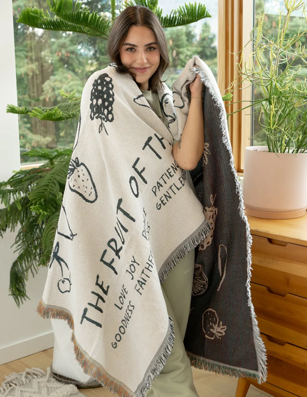 Fruit of the Spirit Throw Blanket