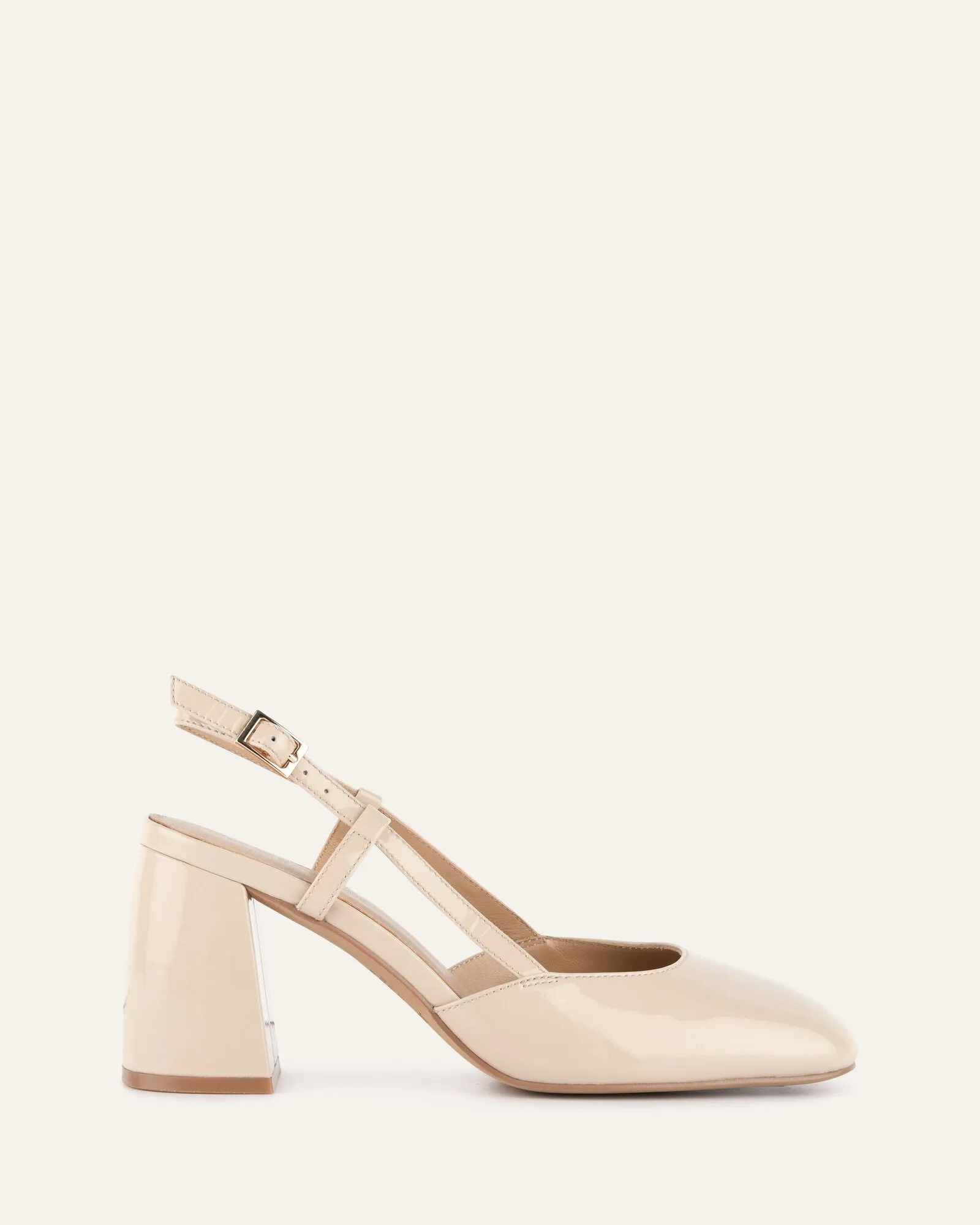 GLORIA HIGH HEELS SAND PATENT