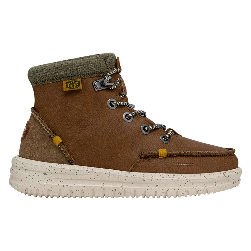 Hey Dude Boys Youth Bradley Boots-Walnut