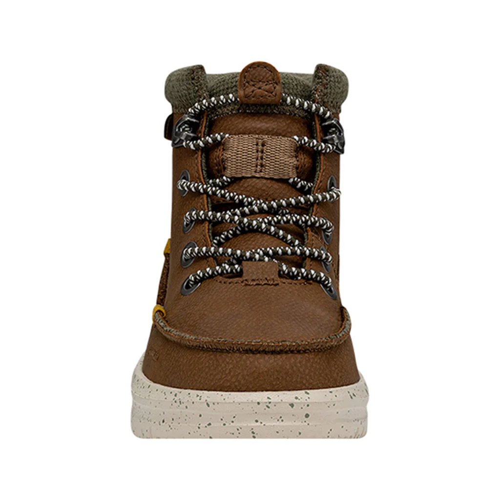 Hey Dude Boys Youth Bradley Boots-Walnut