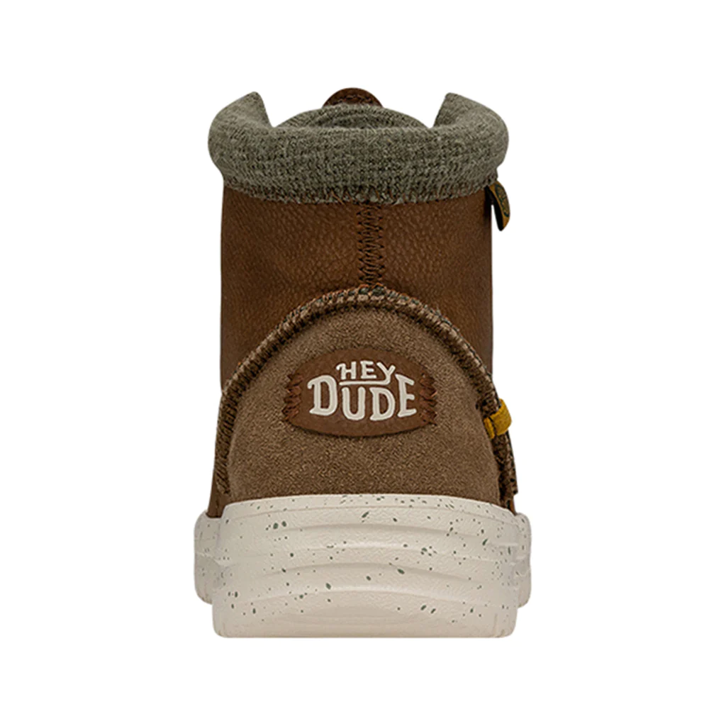 Hey Dude Boys Youth Bradley Boots-Walnut