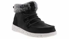 Hey Dude Womens Eloise Slip On Boots- Black