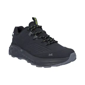 Hi-Tec Fuse Trek Mens Hiking Shoes - Black/Sulphur Spring