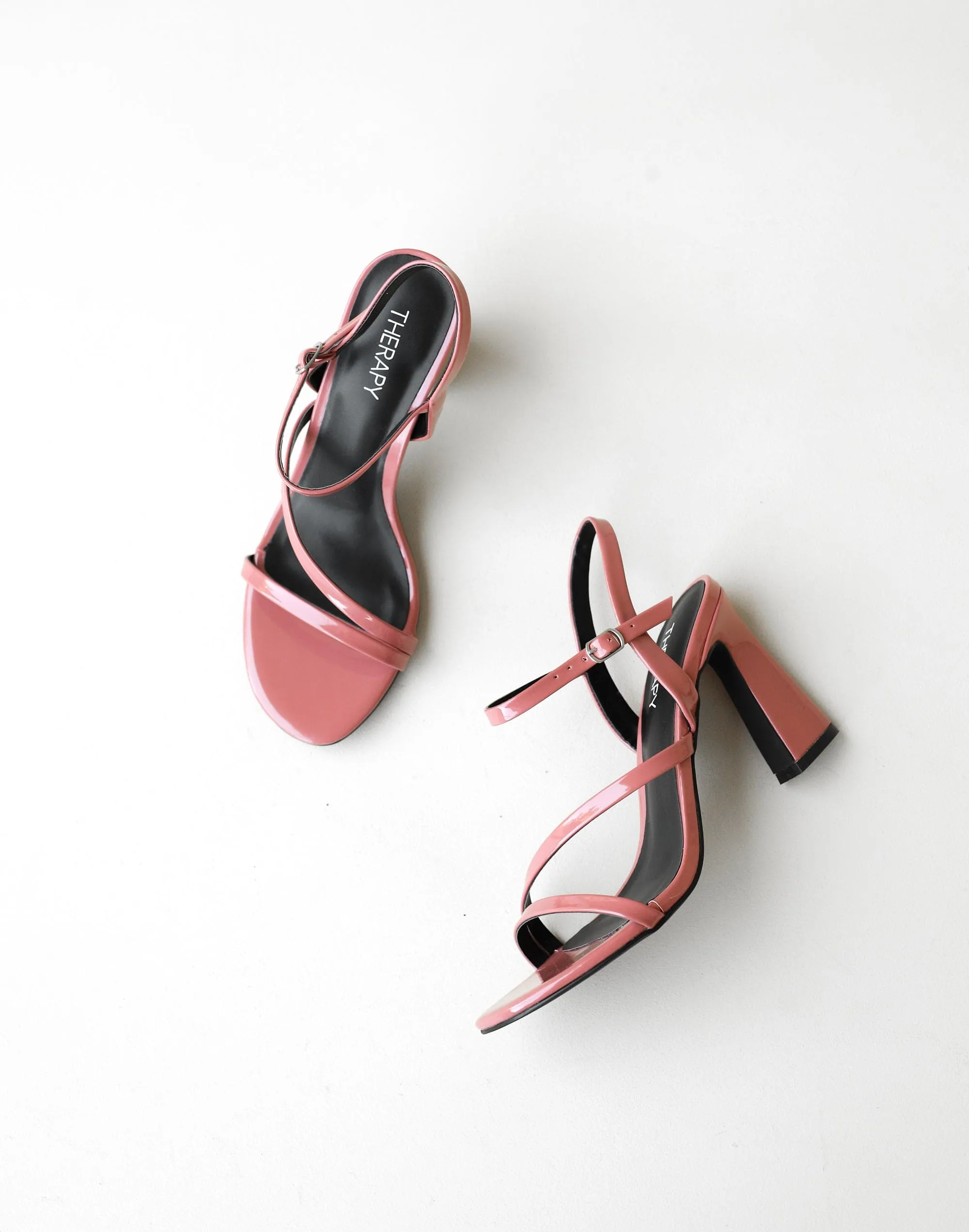 Ida Heels (Rouge Patent PU) - By Therapy